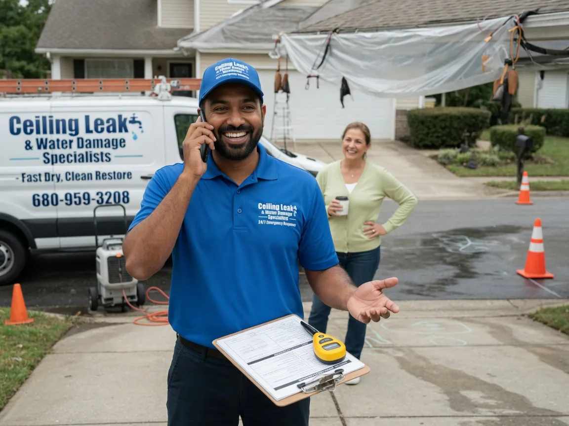 Ceiling Leak Cleanup Cornville, AZ FAQs